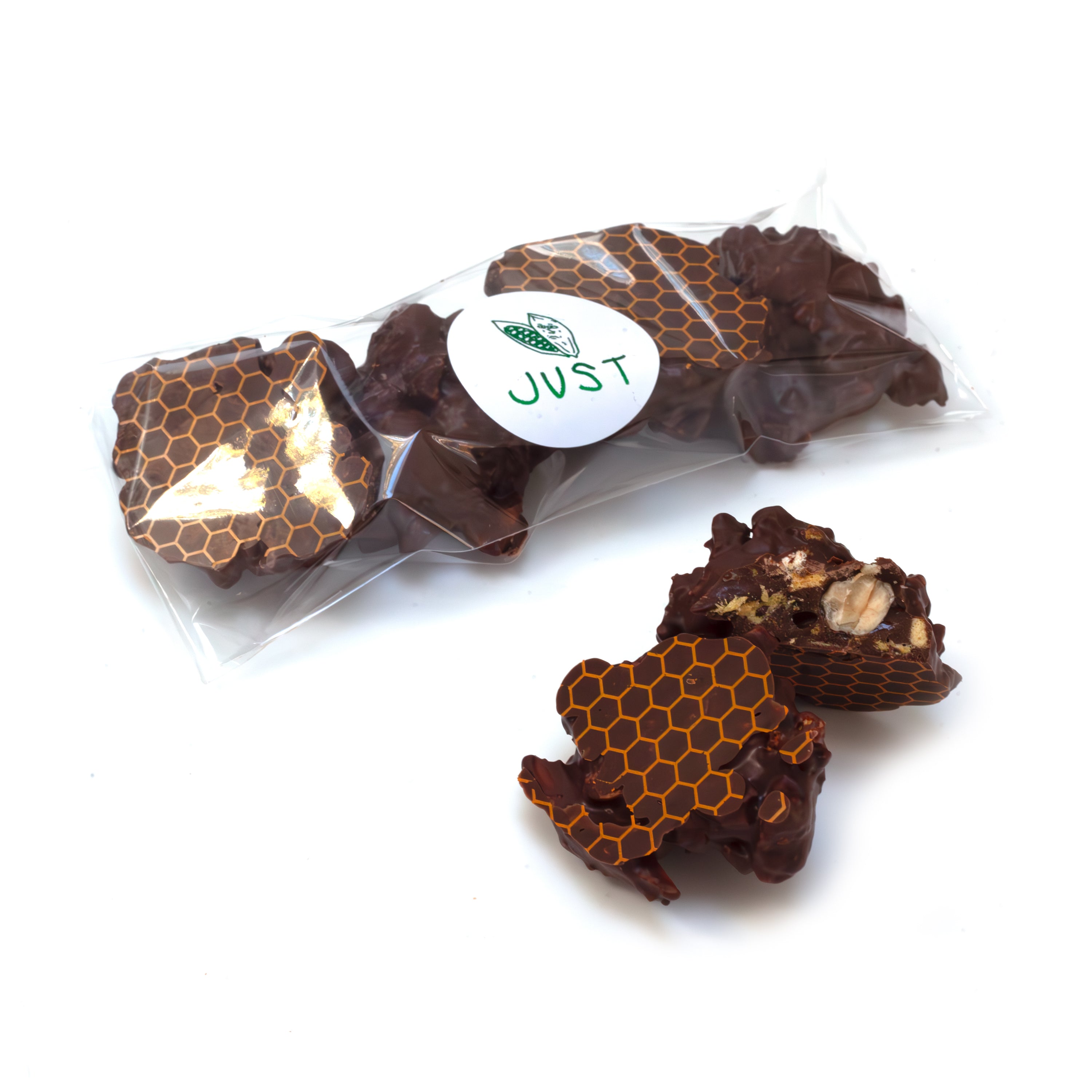 Milk Honeycomb Hazelnut Clusters