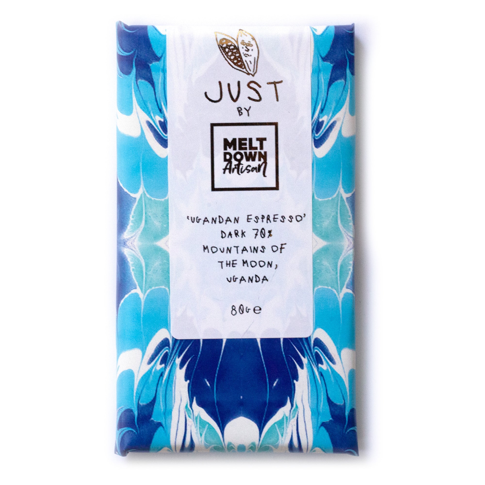 Ugandan Espresso 'Mountains of the Moon' Origin 70% Dark Chocolate