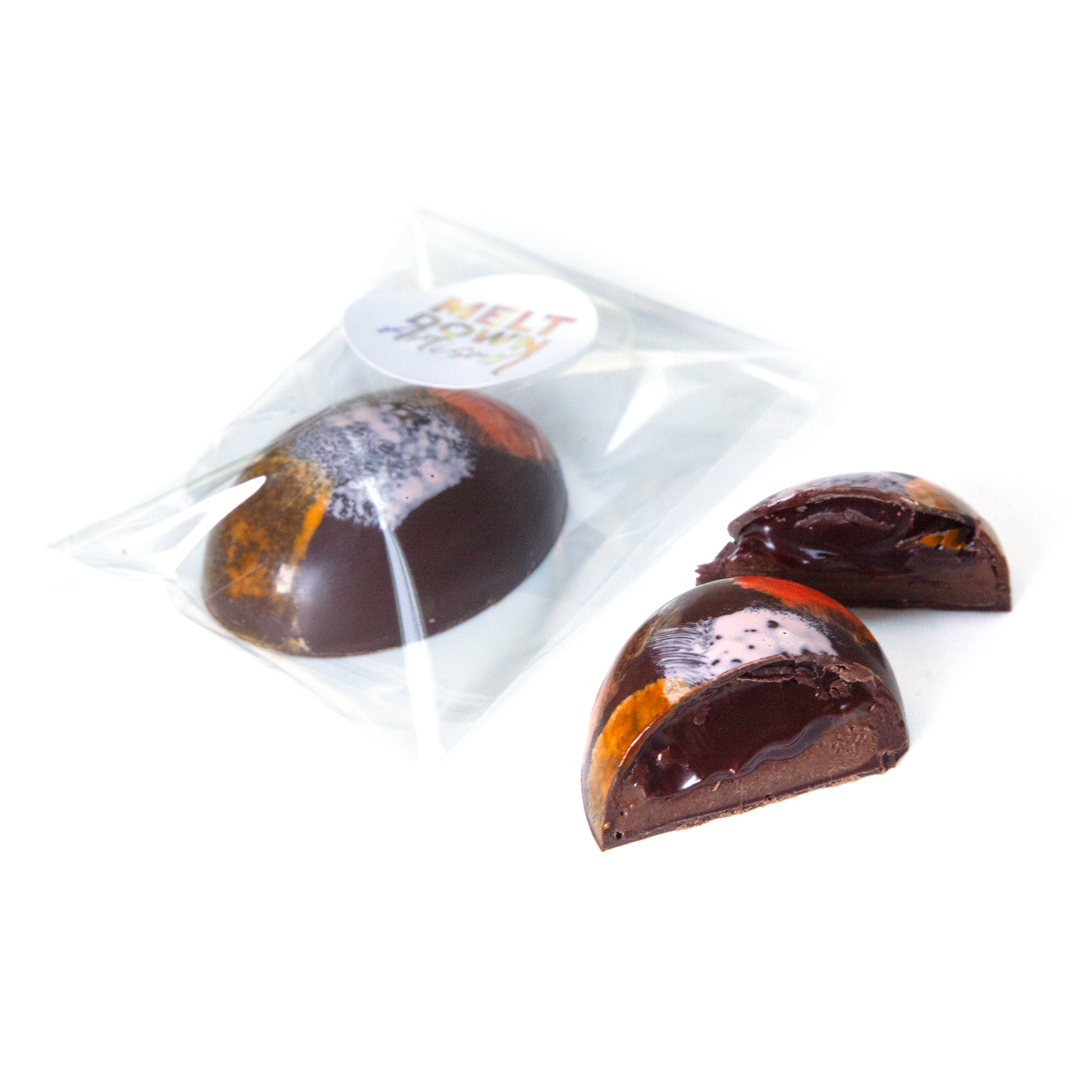 Ooey Gooey Speculaas Praline Half Egg