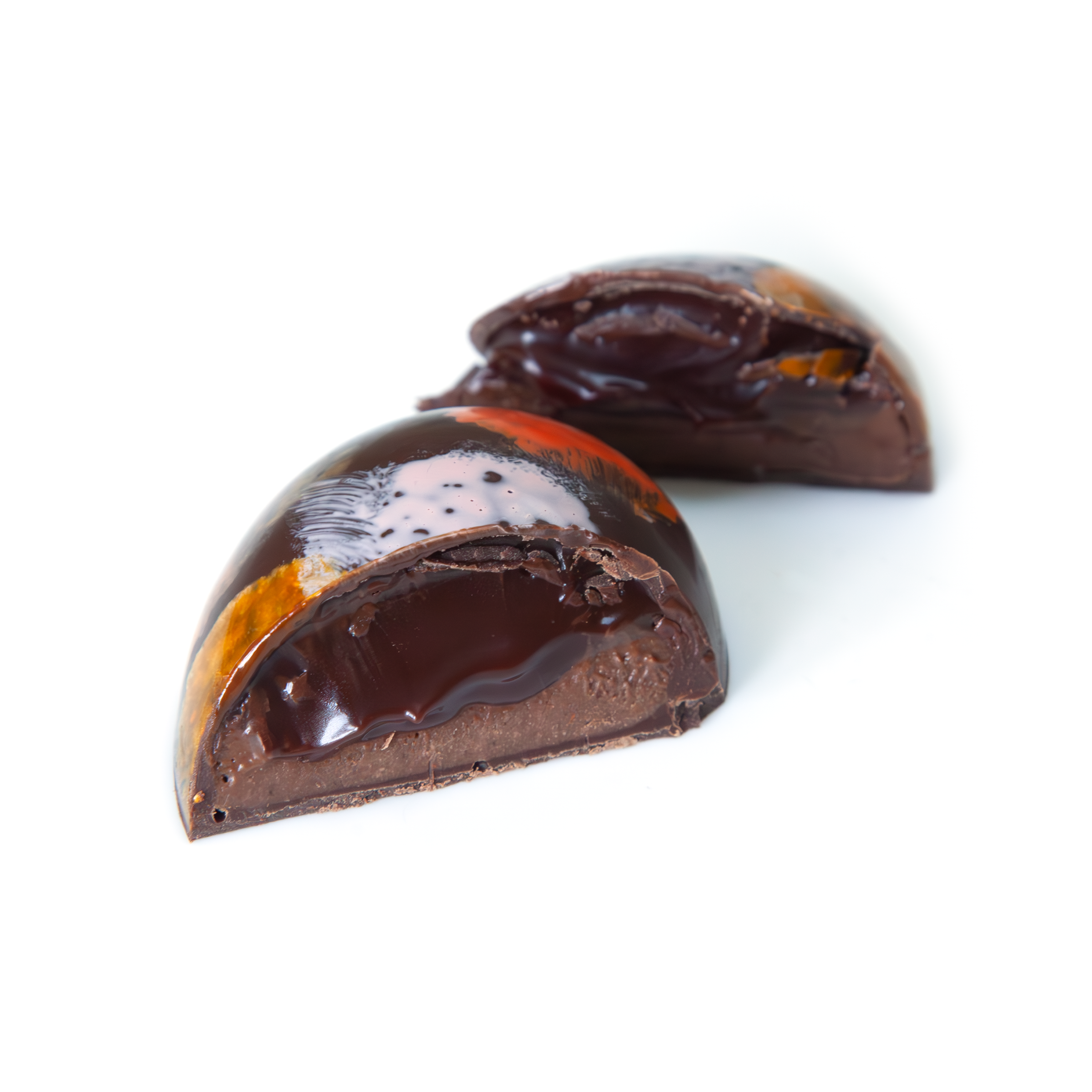 Ooey Gooey Speculaas Praline Half Egg