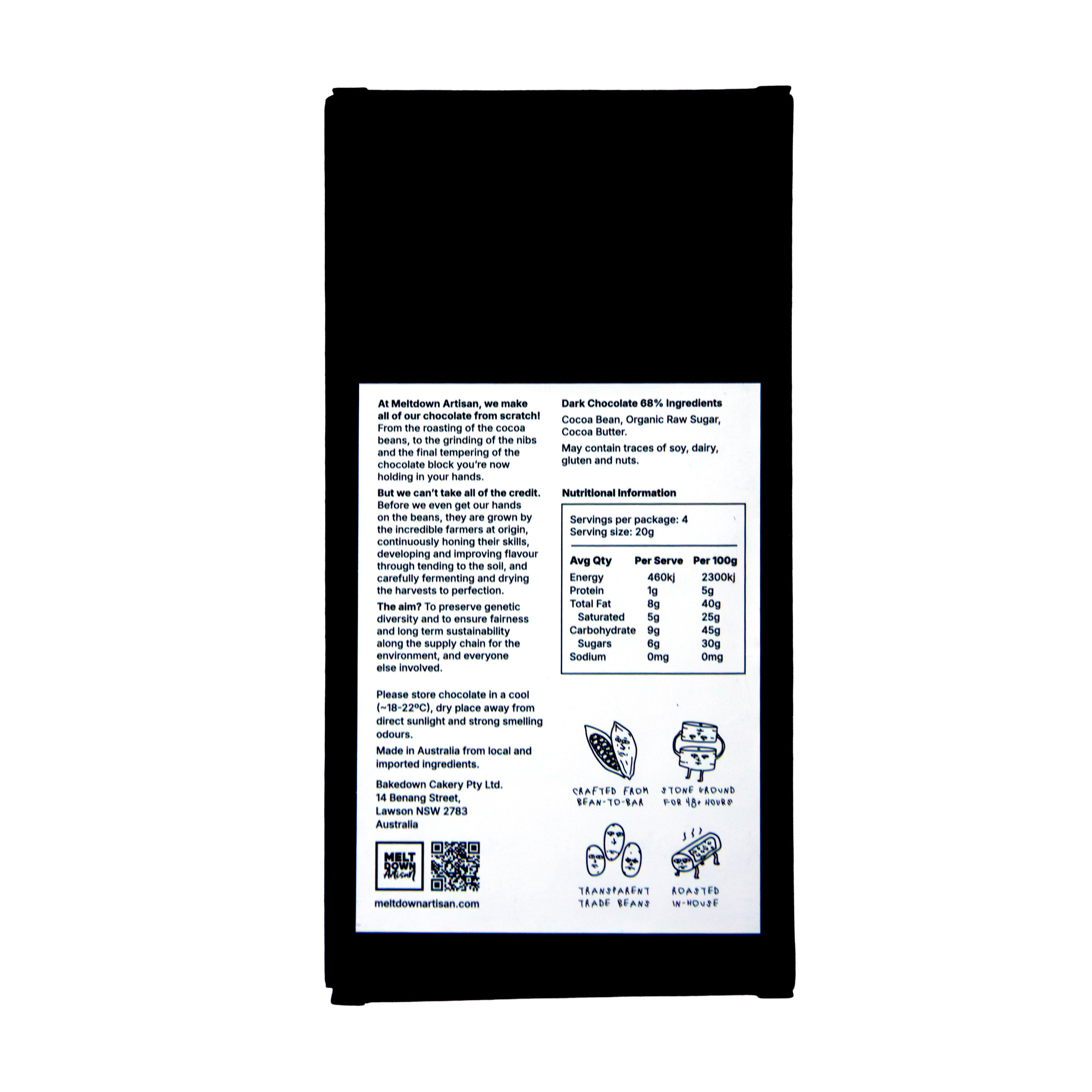 Solomon Islands 'Guadalcanal' Origin 68% Dark Chocolate