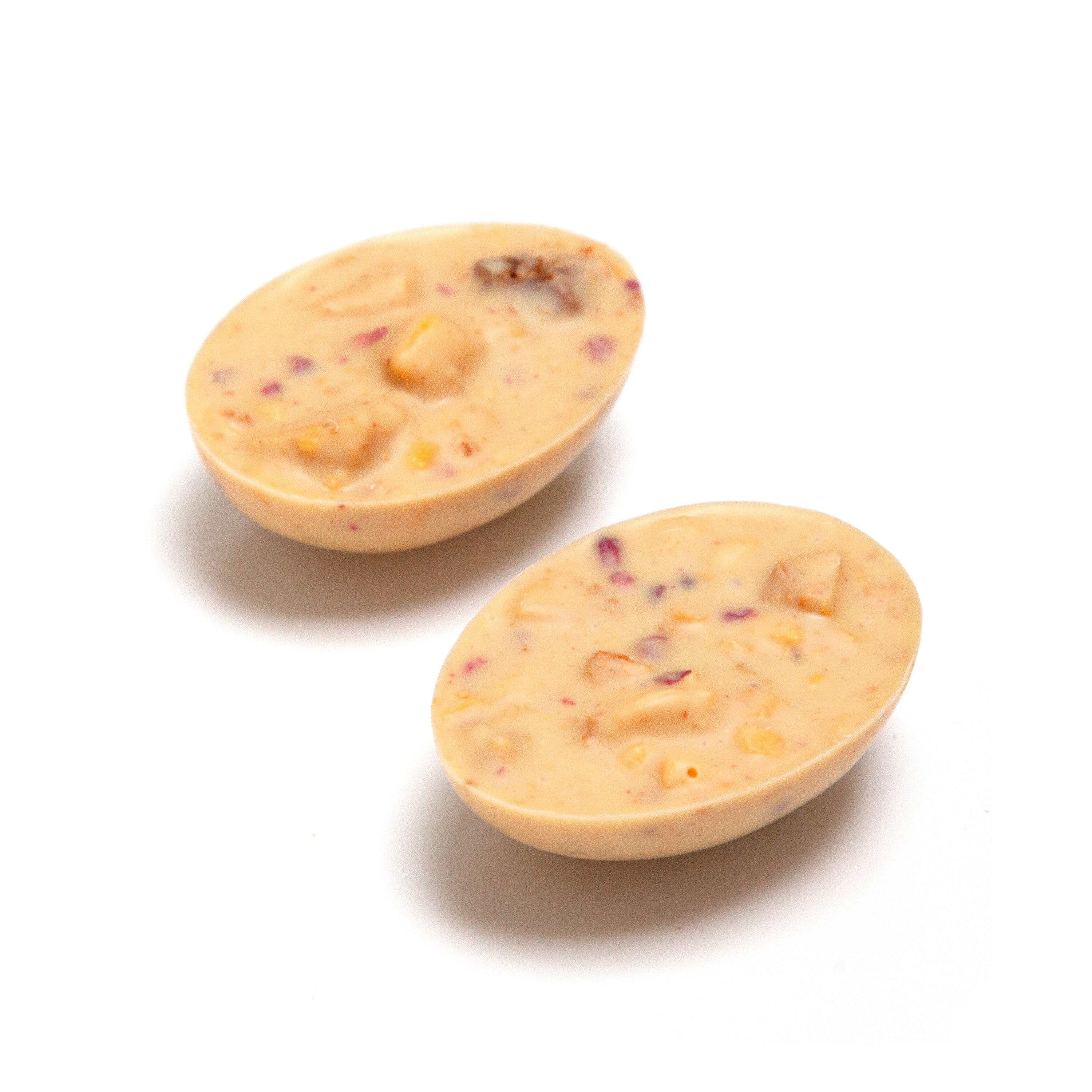 Peach Raspberry and Honeycomb Egg