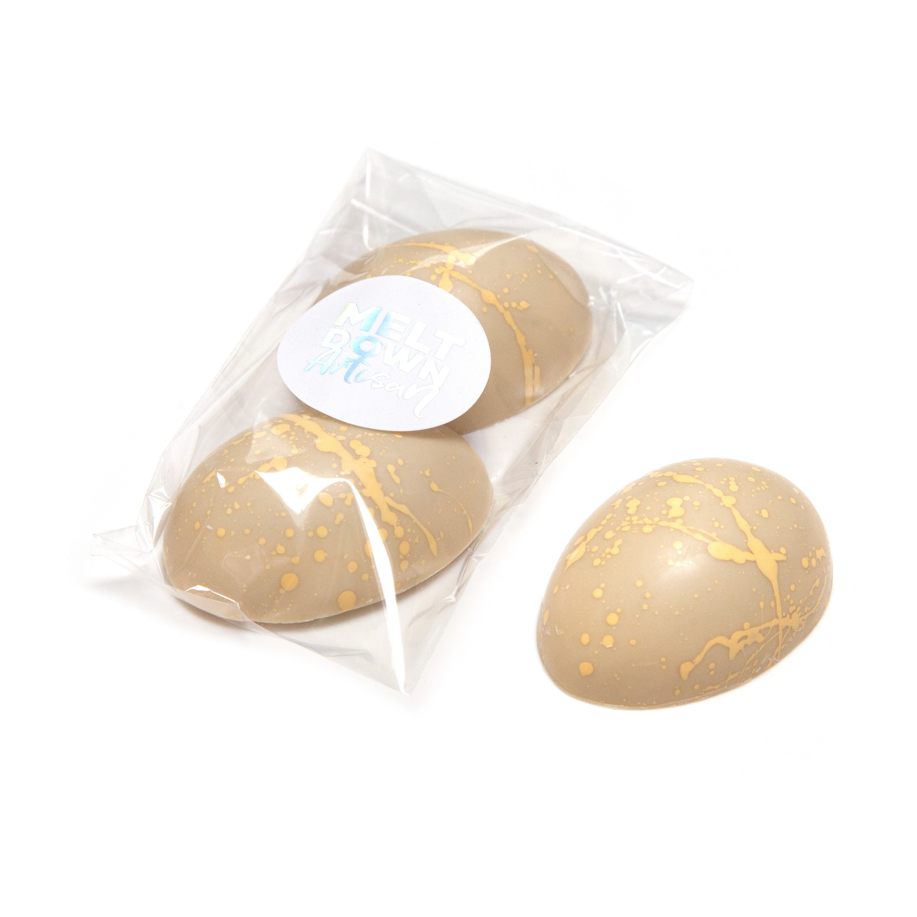 Pineapple Caramel with Shortbread Cashew Praline Egg