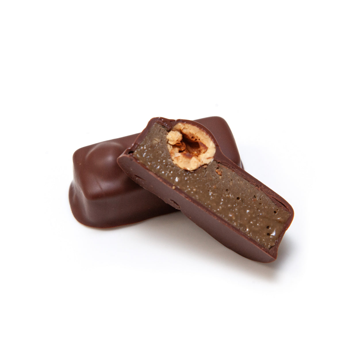 Hazelnut Houjicha Banana Praline Snack Bars
