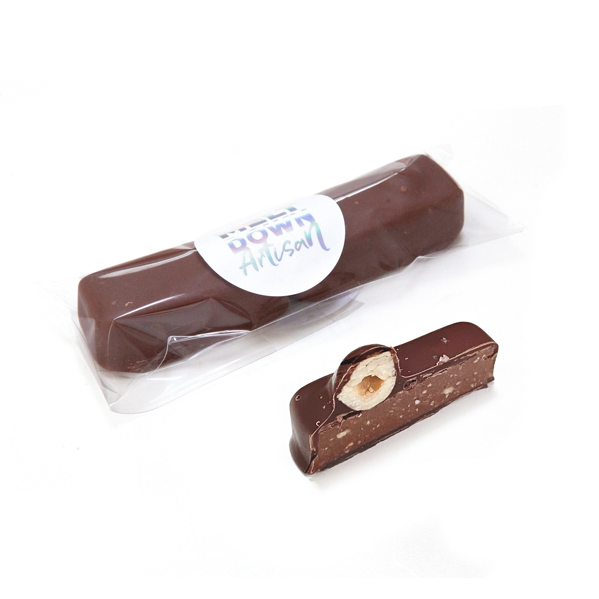 Passionfruit Hazelnut Praline Snack Bars