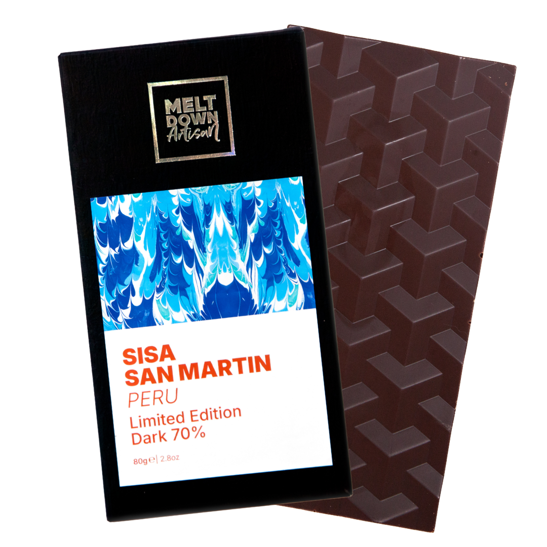 Limited Edition: Peru 'SISA' Origin 70% Dark Chocolate
