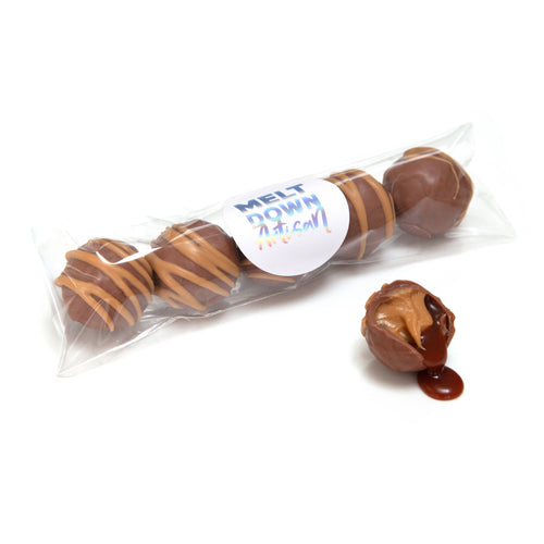 'Sheep Dog' Peanut Butter Whisky Caramel and Dulcey Peanut Praline