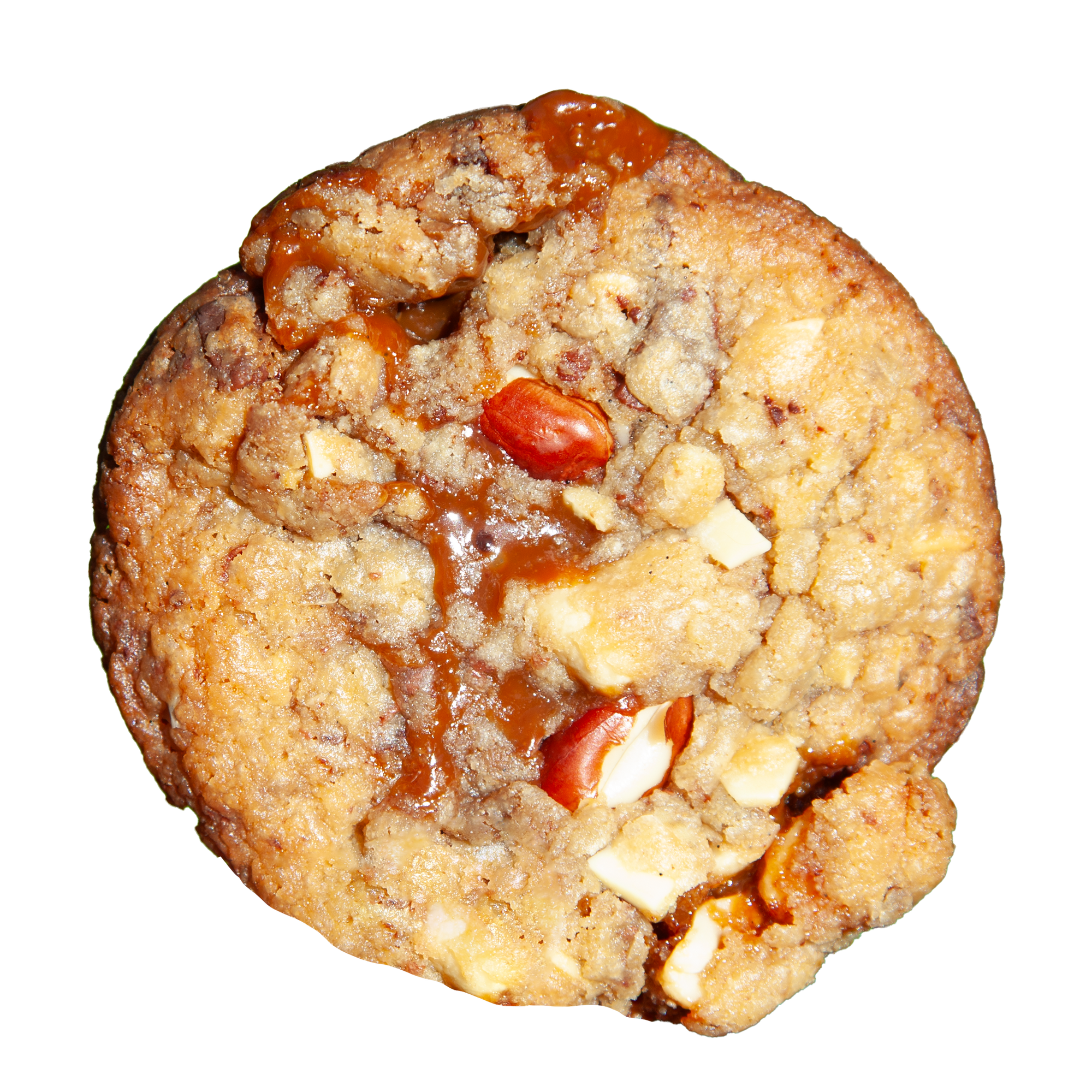 Waste Not, Want Not Peanut Caramel Cookies
